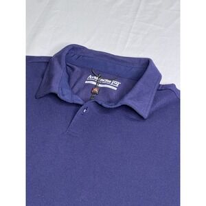 Avalanche Outdoor Supply Company Mens Medium Navy Blue‎ Polo Shirt NWT